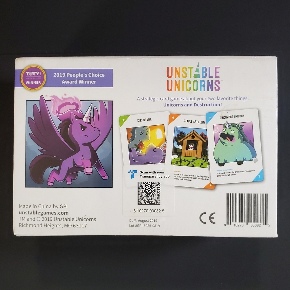 Unstable Unicorns Card Game Sealed NIP Strategy Party Game - Picture 3 of 7